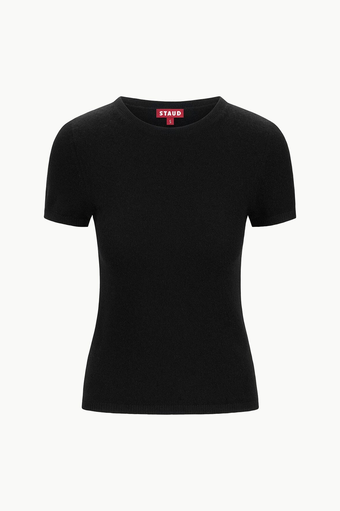 EASY CASHMERE TEE | BLACK