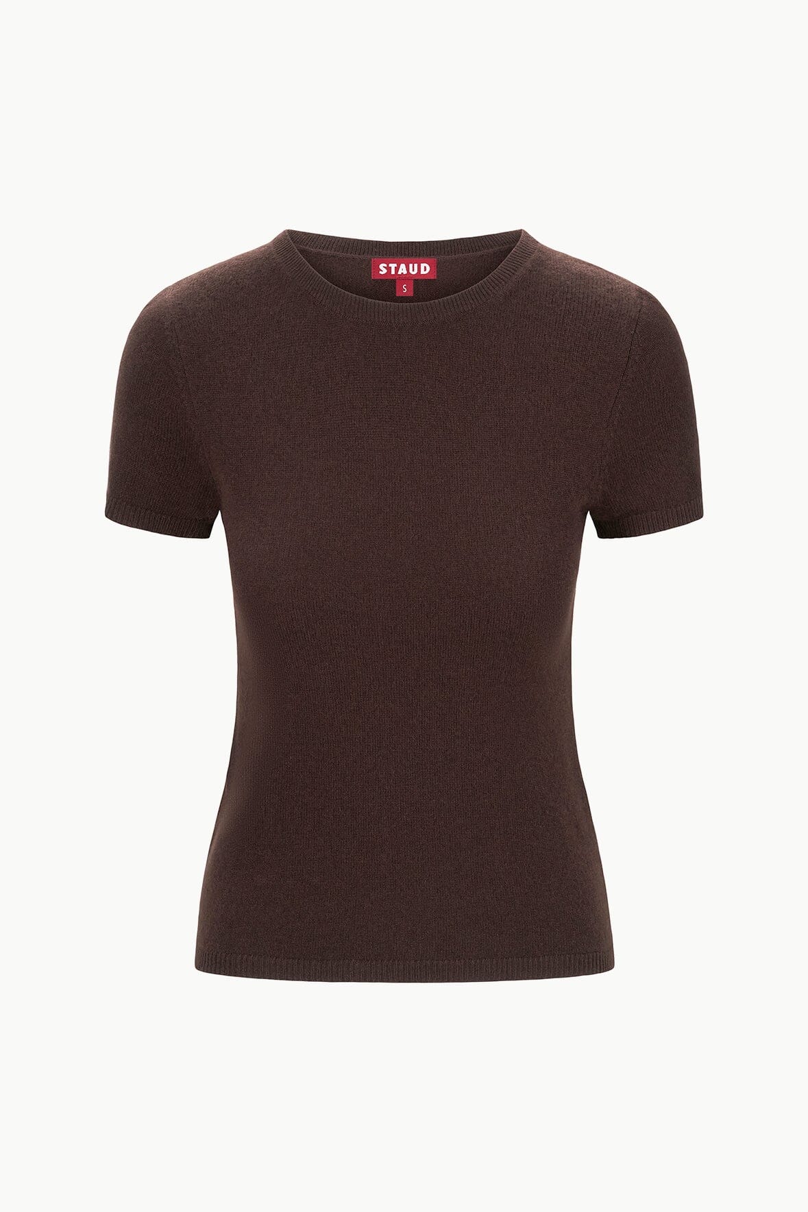 EASY CASHMERE TEE | DARK CHOCOLATE