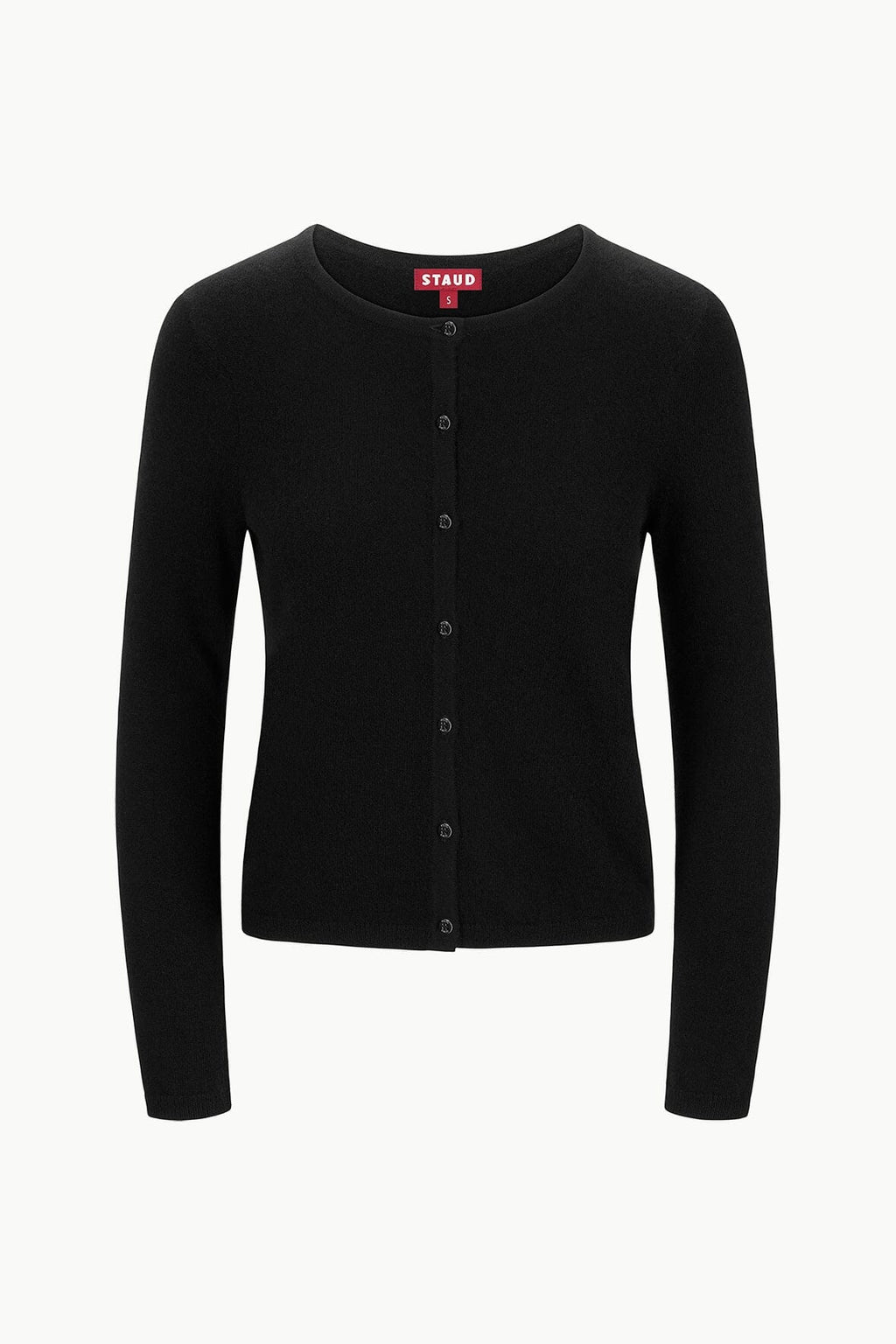 MIDNIGHT CASHMERE CARDIGAN | BLACK