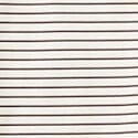DIDI TOP | IVORY DARK OAK MICRO STRIPE
