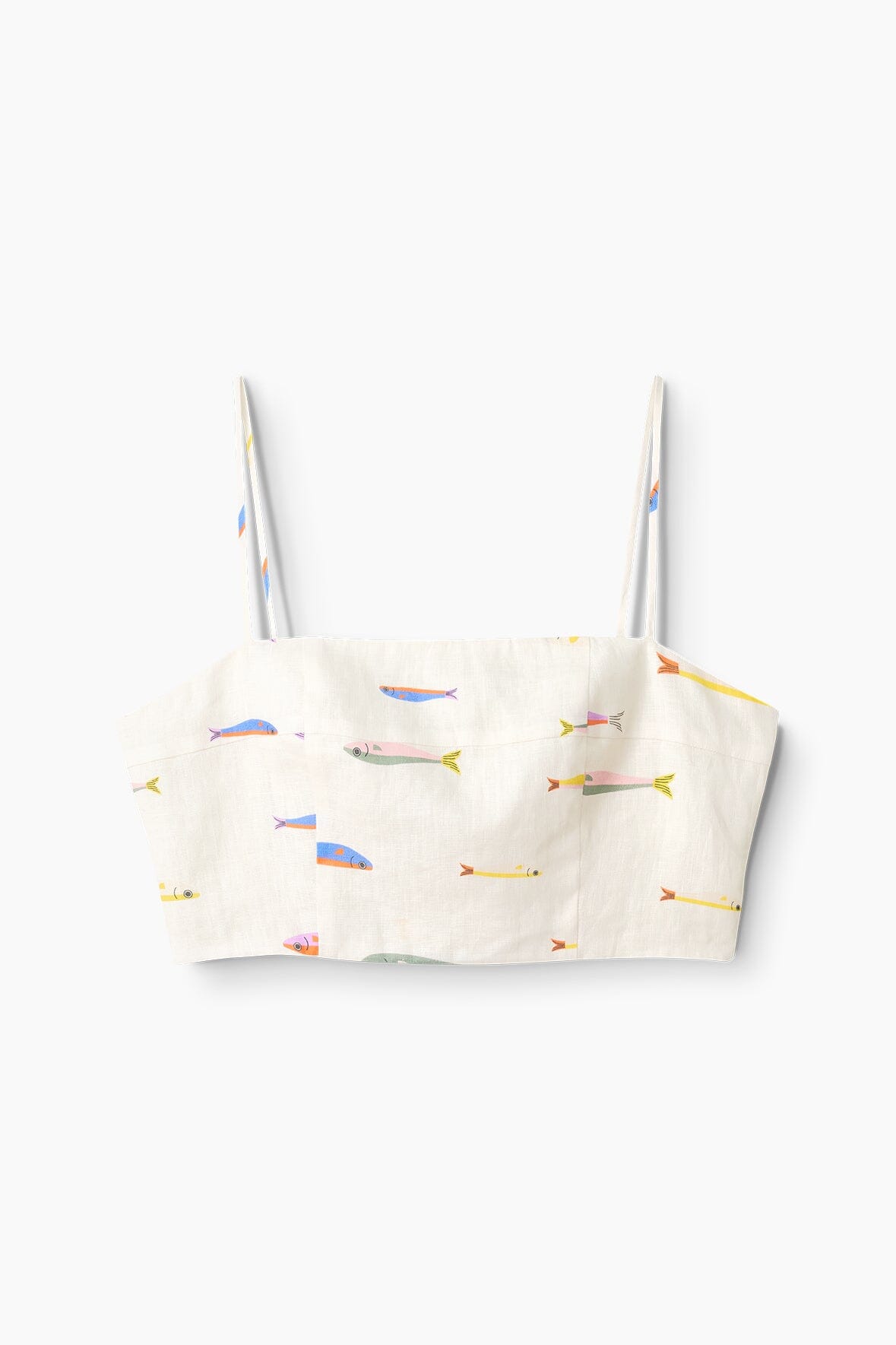 FEDERICO LINEN TOP | POP SARDINES IVORY