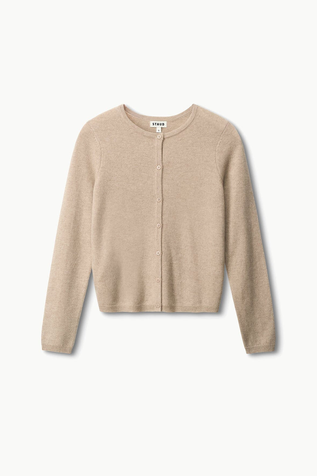 MIDNIGHT CASHMERE CARDIGAN | STONE
