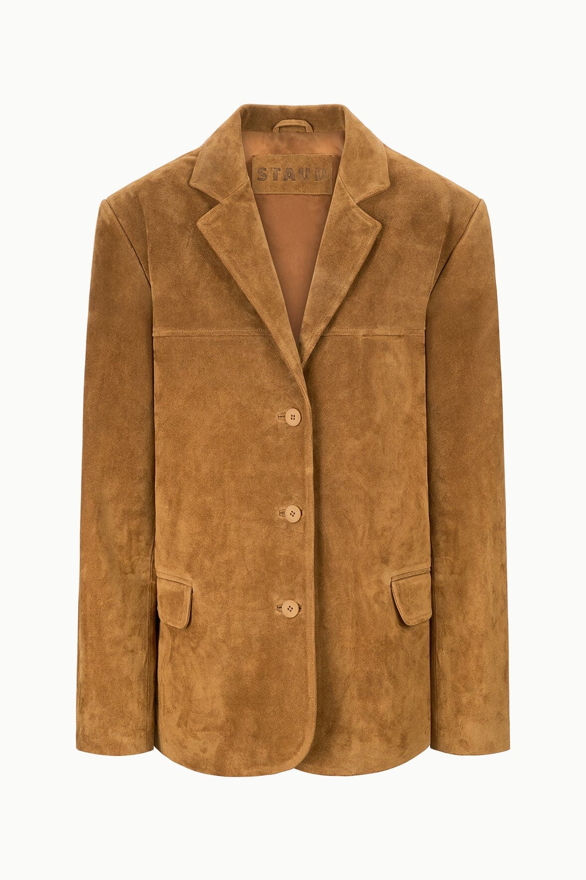 NATALIE SUEDE JACKET | TAN