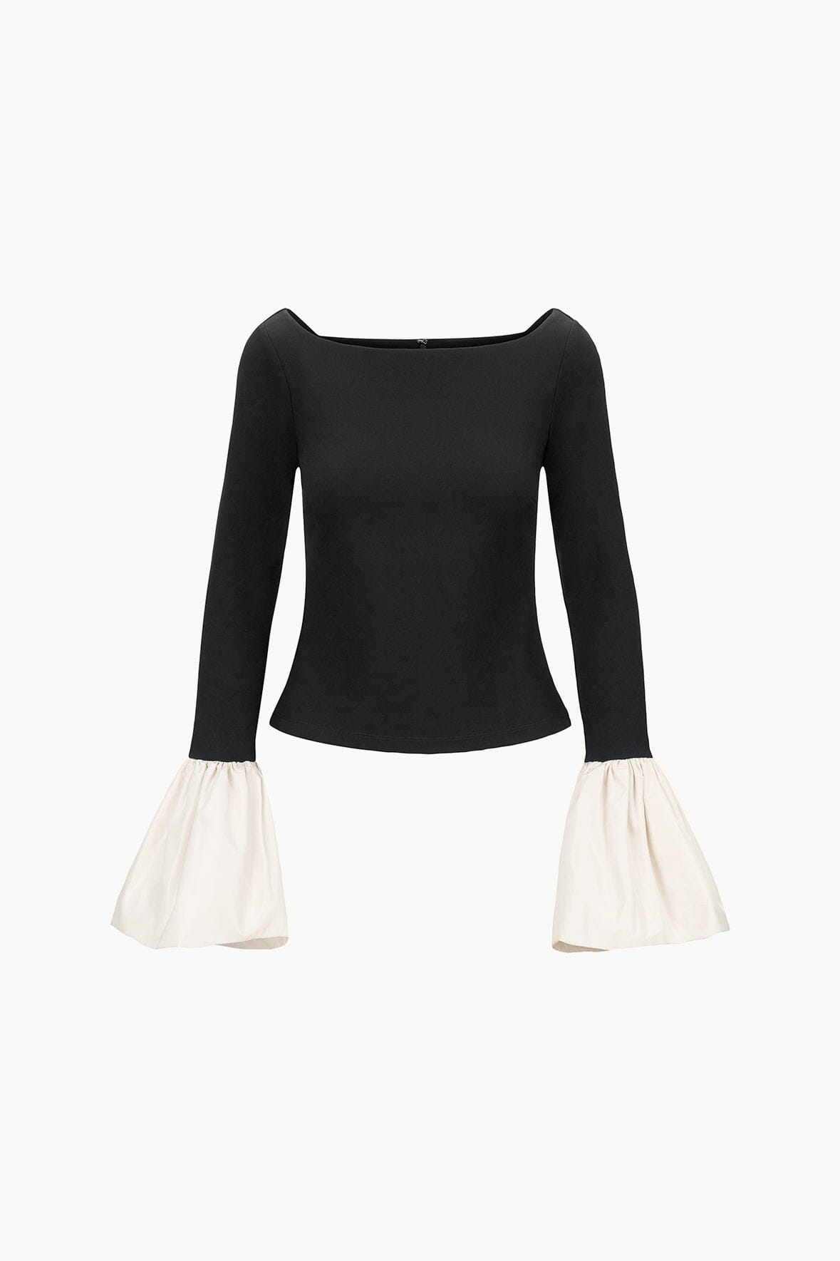 PAIGE TOP | BLACK IVORY