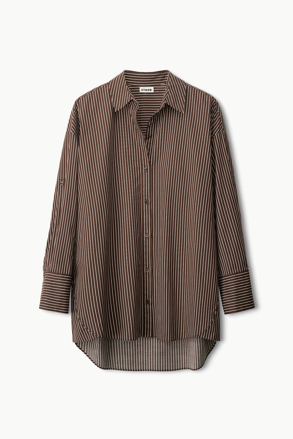 SANDBAR TOP | DARK OAK MICRO STRIPE