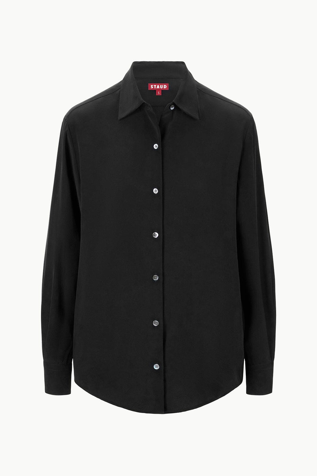 ROXBURY SILK SHIRT | BLACK