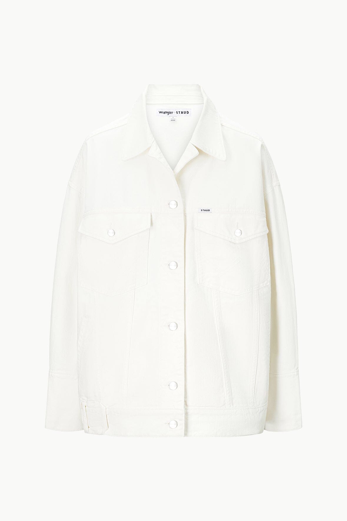 CUSTOM STAUD x C.BONZ THE BIGGEST JEAN JACKET | WHITE