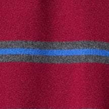 GEMMA CASHMERE SWEATER | CRIMSON STRIPE